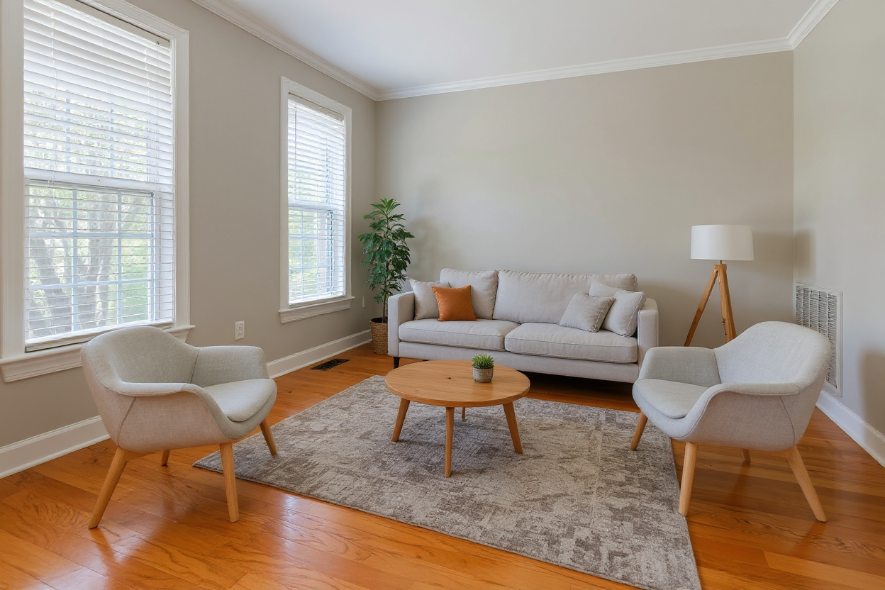 Bright Bedroom Refresh after